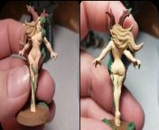 Looking for Advice on painting nude minis. This is my first ever nude mini and I have no idea what I'm doing. This is what I have so far, would really love some advice from all you wonderful painters in the community. Thanks! from mini richard full nude