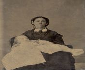 Post-mortem photograph of mother with her child. from korua 3xxx post mortem sex